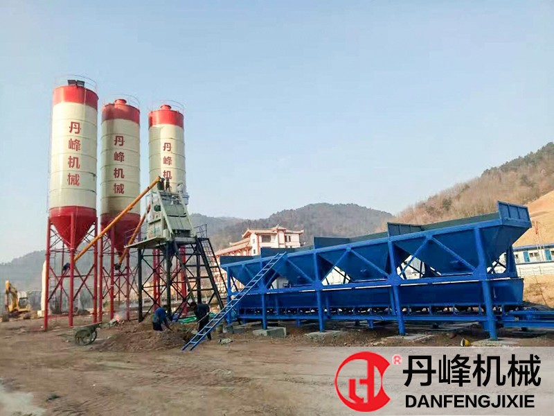 HZS50混凝土攪拌站設備